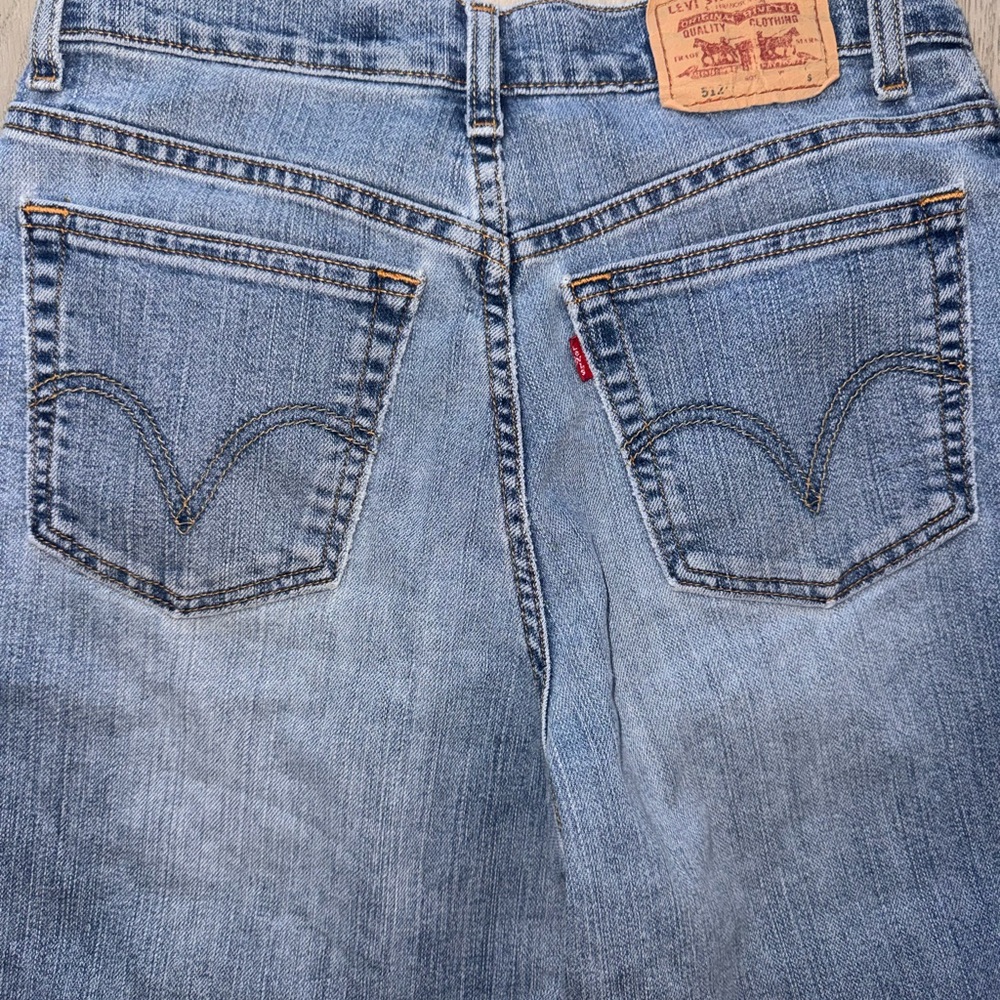 Levi’s 512 Y2K High Waisted Mom Jeans Light Wash 8S Vintage 2006 - Picture 5 of 5